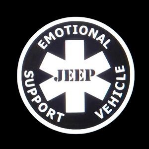 Emotional Support Vehicle Decal